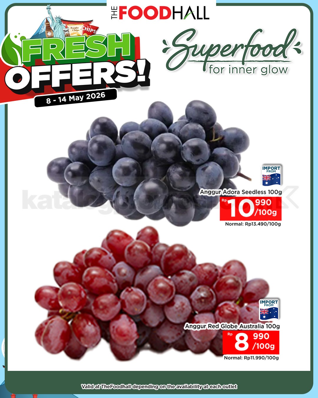Promo THEFOODHALL JSM - WEEKLY DEALS 08-14 Mei 2026