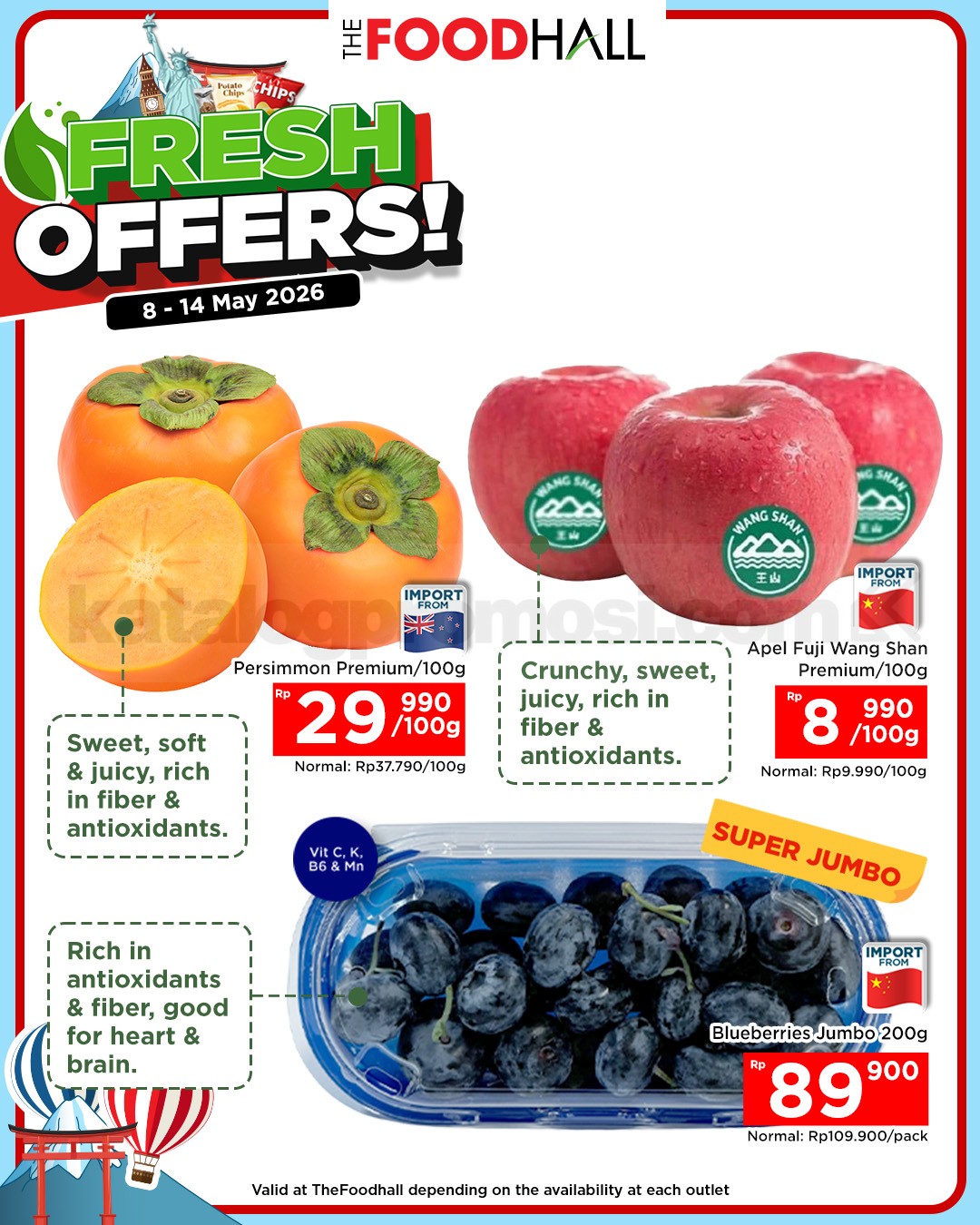 Promo THEFOODHALL JSM - WEEKLY DEALS 08-14 Mei 2026