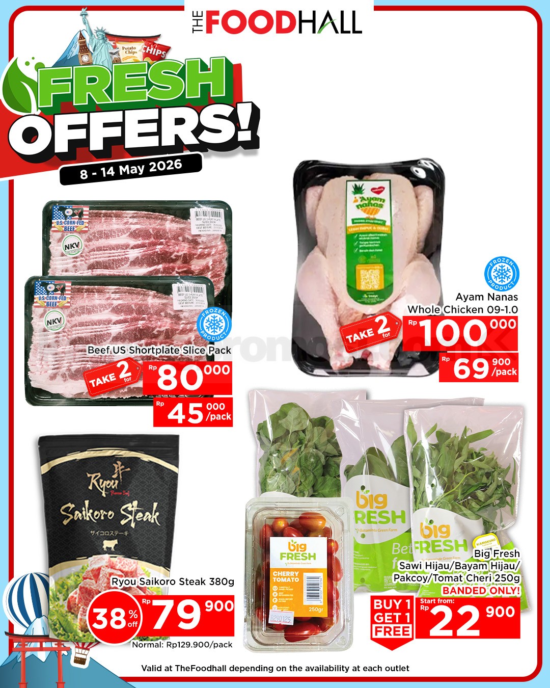 Promo THEFOODHALL JSM - WEEKLY DEALS 08-14 Mei 2026