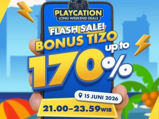 Promo Timezone Flash Sale Bonus Tizo hingga 170% isi ulang via Fun App