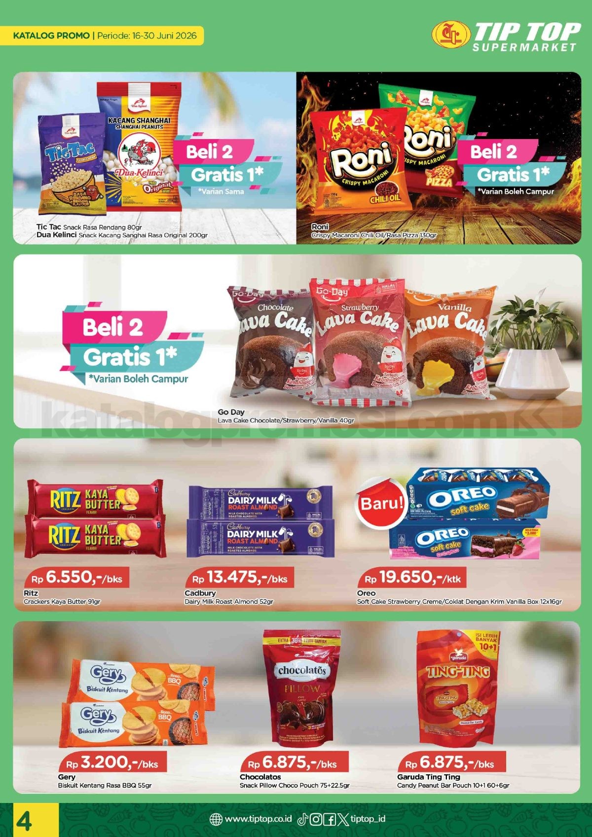 Promo TIP TOP SWALAYAN Katalog Mingguan 16-30 Juni 2026