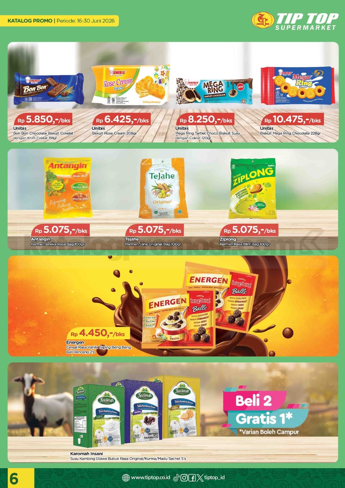 Promo TIP TOP SWALAYAN Katalog Mingguan 16-30 Juni 2026