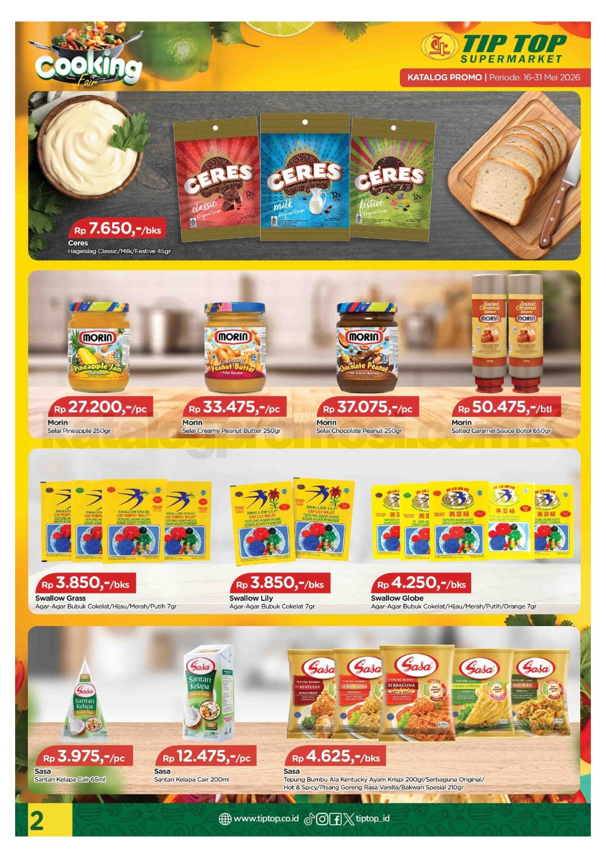 Promo TIP TOP SWALAYAN Katalog Mingguan 16-31 Mei 2026 Promo TIP TOP SWALAYAN Katalog Mingguan 16-31 Mei 2026 1