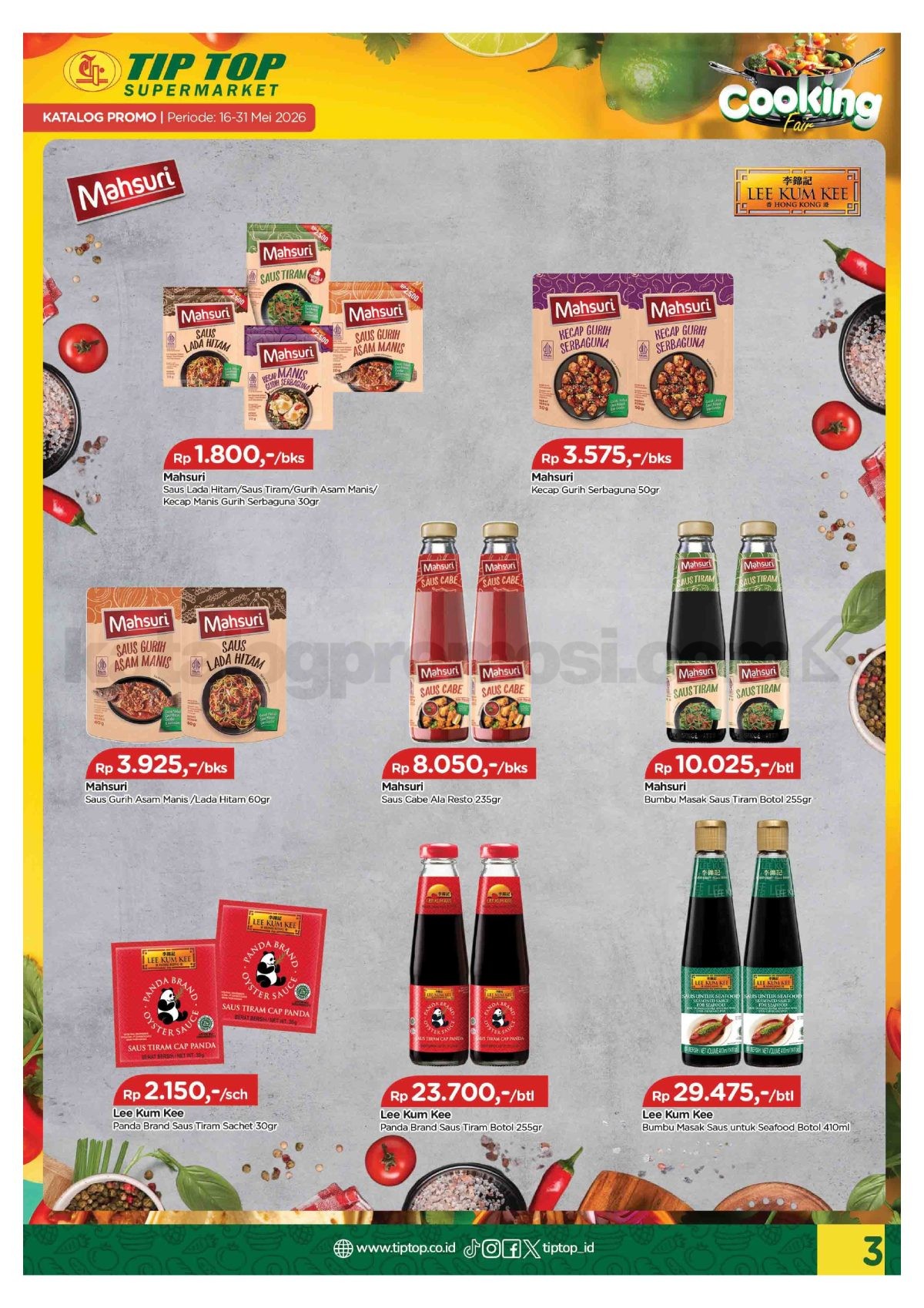 Promo TIP TOP SWALAYAN Katalog Mingguan 16-31 Mei 2026 Promo TIP TOP SWALAYAN Katalog Mingguan 16-31 Mei 2026 2