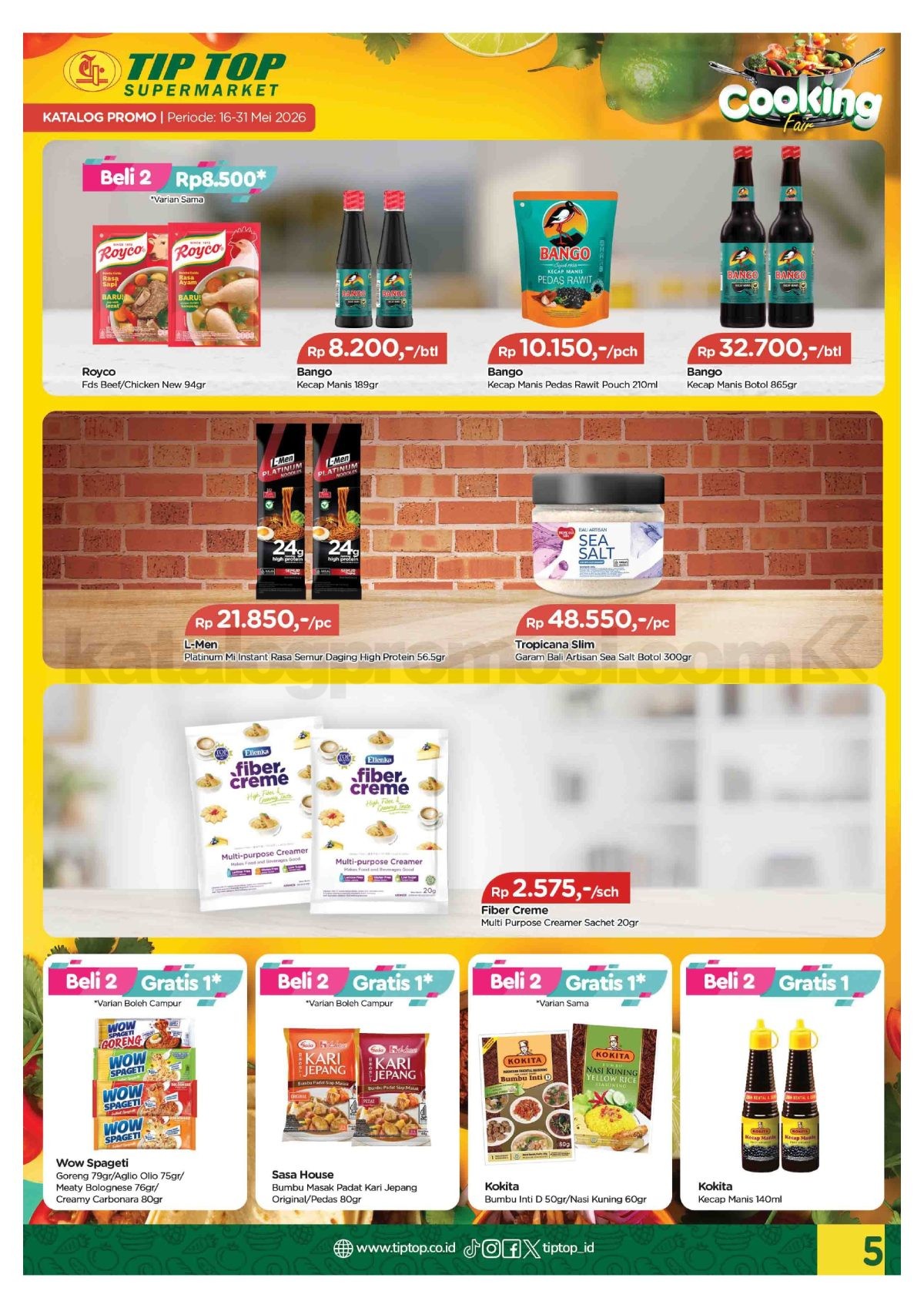Promo TIP TOP SWALAYAN Katalog Mingguan 16-31 Mei 2026 Promo TIP TOP SWALAYAN Katalog Mingguan 16-31 Mei 2026 4