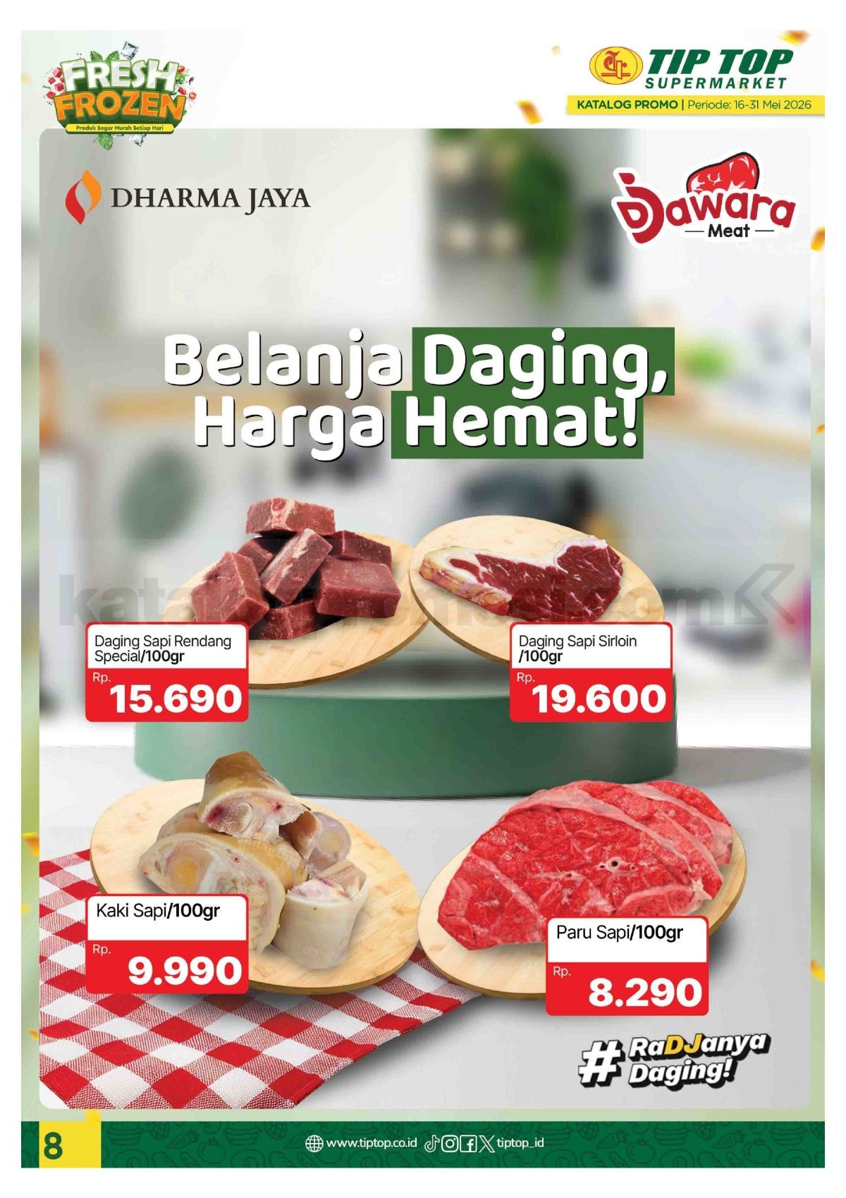 Promo TIP TOP SWALAYAN Katalog Mingguan 16-31 Mei 2026 Promo TIP TOP SWALAYAN Katalog Mingguan 16-31 Mei 2026 7