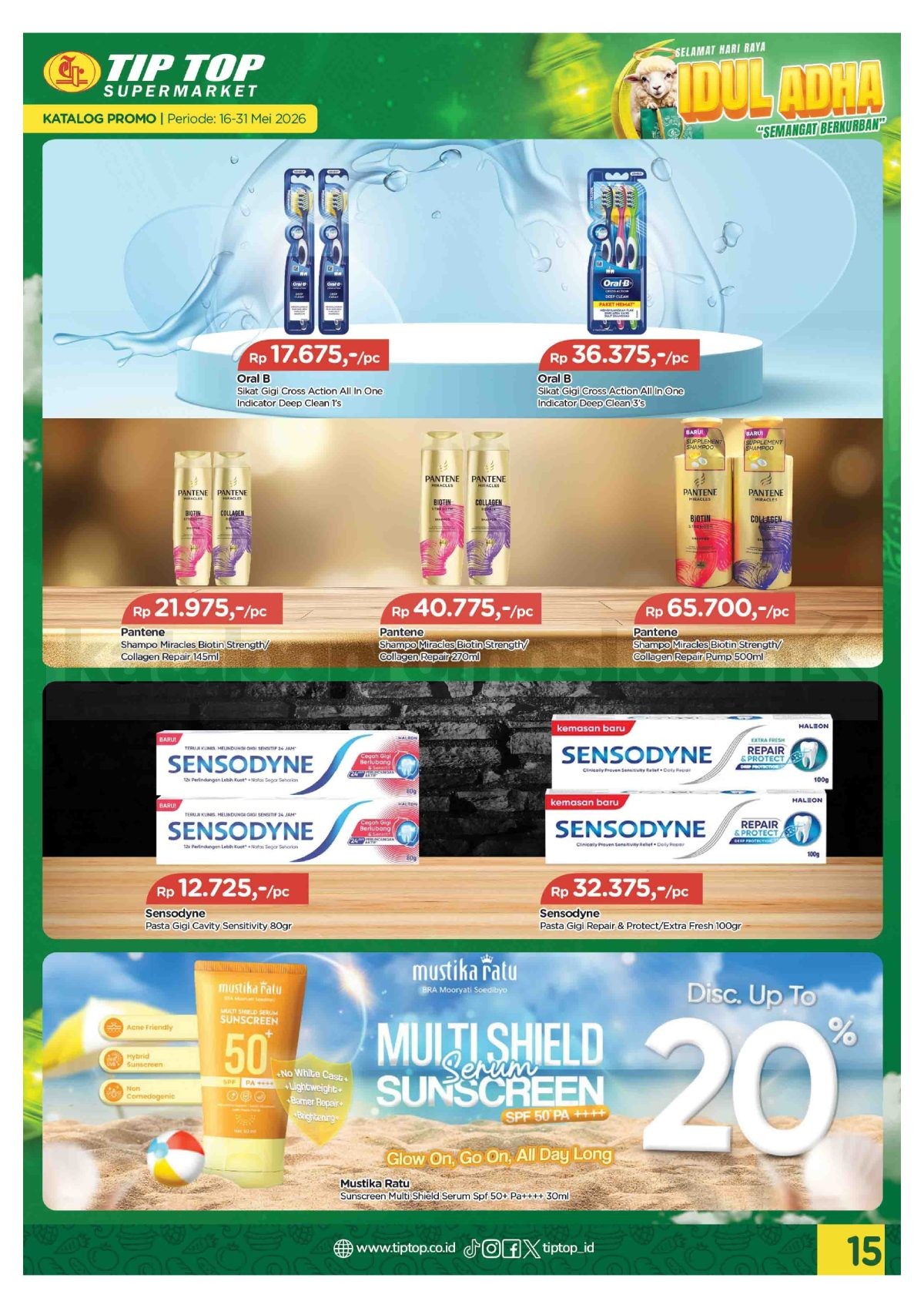 Promo TIP TOP SWALAYAN Katalog Mingguan 16-31 Mei 2026 Promo TIP TOP SWALAYAN Katalog Mingguan 16-31 Mei 2026 14