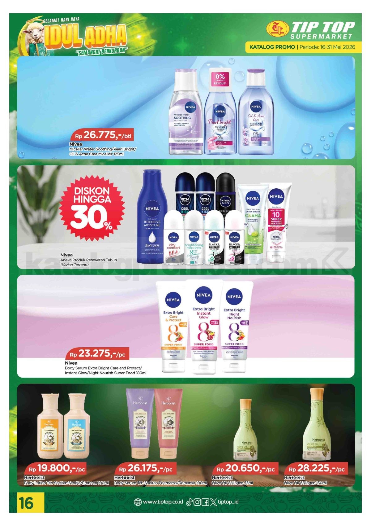 Promo TIP TOP SWALAYAN Katalog Mingguan 16-31 Mei 2026 Promo TIP TOP SWALAYAN Katalog Mingguan 16-31 Mei 2026 15