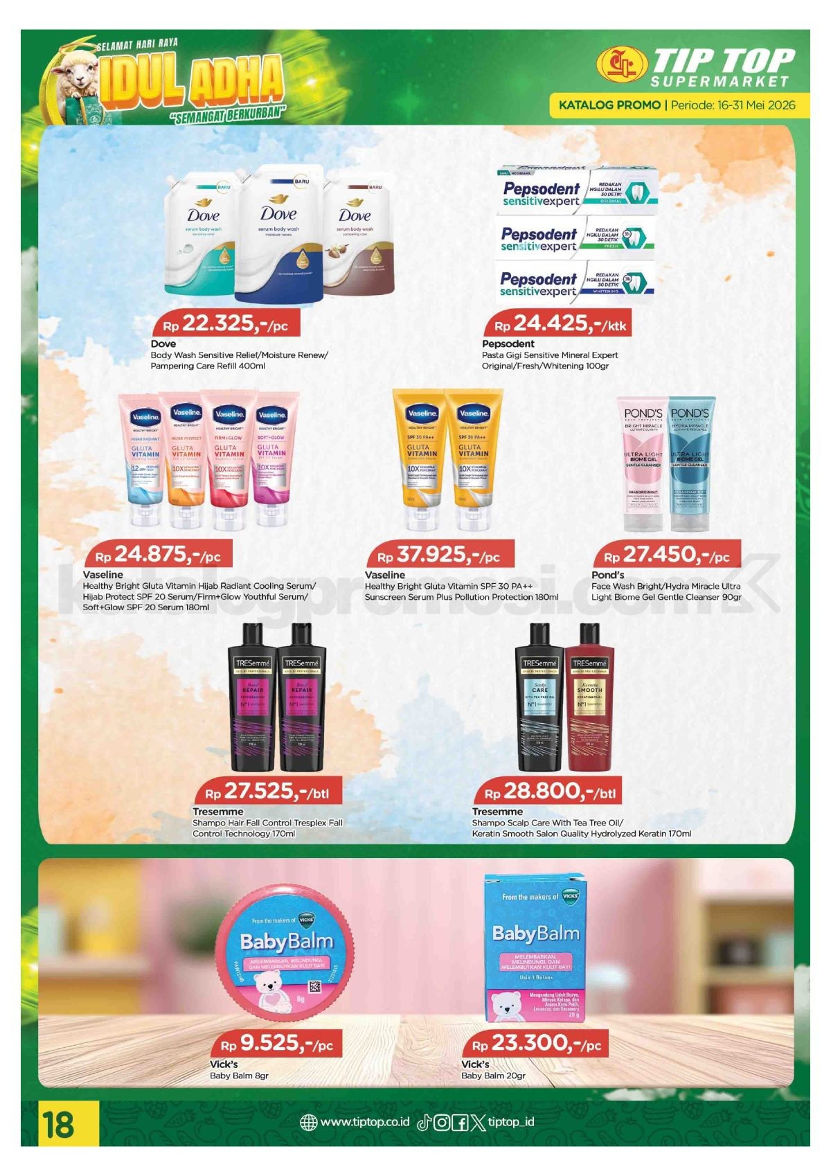 Promo TIP TOP SWALAYAN Katalog Mingguan 16-31 Mei 2026 Promo TIP TOP SWALAYAN Katalog Mingguan 16-31 Mei 2026 17