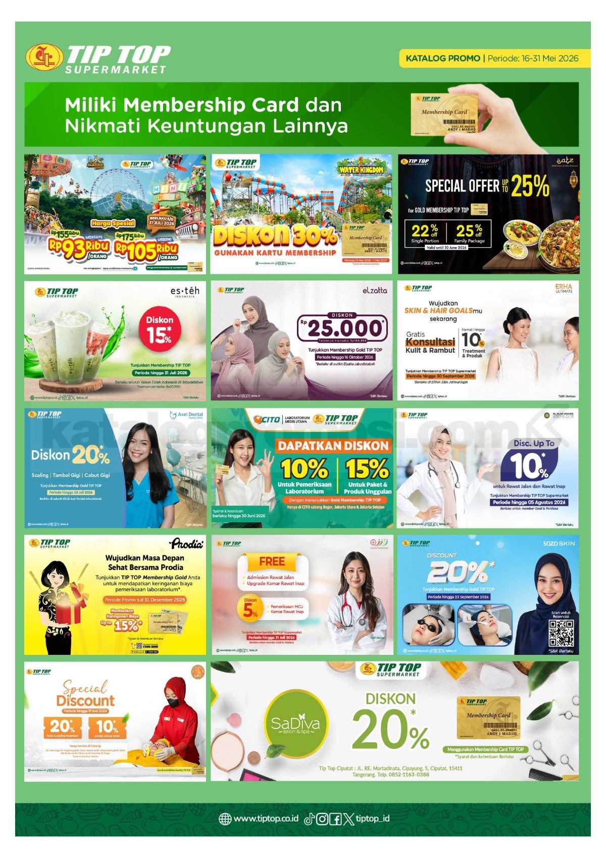 Promo TIP TOP SWALAYAN Katalog Mingguan 16-31 Mei 2026 Promo TIP TOP SWALAYAN Katalog Mingguan 16-31 Mei 2026 21