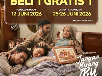 Promo TIX ID Beli 1 Gratis 1 Tiket Jangan Buang Ibu untuk penayangan 25–26 Juni 2026
