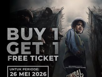 Promo TIX ID Beli 1 Gratis 1 Tiket Tumbal Proyek berlaku mulai 26 Mei 2026 di bioskop Indonesia