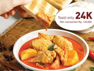 Promo Toast Box BCA Harga Spesial Toast Rp. 24.000 dengan menu toast Condensed Milk, Milo, dan Kaya Toast