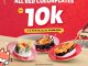 Promo Tom Sushi Red Colorplates Rp. 10.000 untuk piring merah di outlet pilihan selama Juni 2026