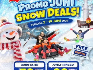 Promo Trans Snow World Bekasi Snow Deals mulai Rp. 78.000 tiket salju