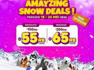 Promo Trans Snow World Surabaya Snow Deals mulai Rp. 55.000 tiket main salju hemat