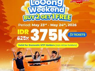 Promo Trans Studio Bali Looong Weekend Buy 2 Get 1 tiket 3 orang Rp. 375.000