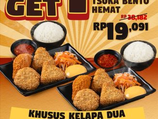 Promo Tsuka Ramen Buy 1 Get 1 Tsuka Bento Hemat mulai Rp. 19 ribuan di outlet tertentu