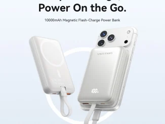 Promo Vention Magnetic Power Bank 10000mAh Fast Charging dengan wireless charging 15W dan magnet kuat 3500GS
