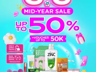Promo Watsons 6.6 Mid Year Diskon Hingga 50% dengan voucher Rp. 50.000 dan layanan express