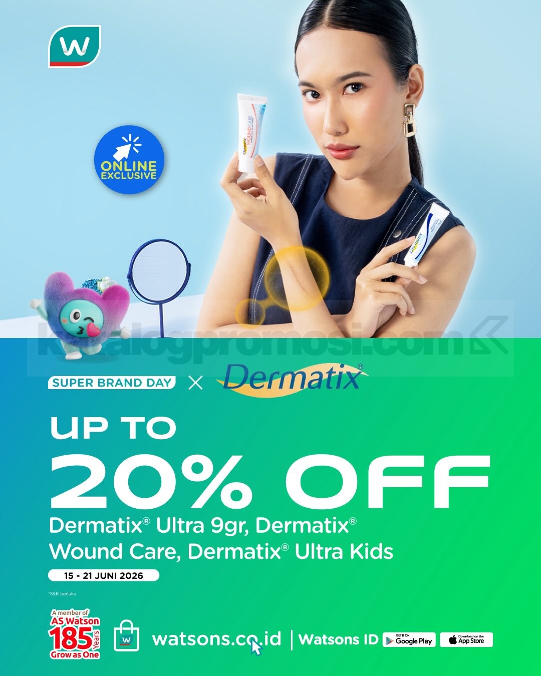 Promo Watsons Super Brand Day Diskon hingga 40% Promo Watsons Super Brand Day Diskon hingga 40% 10