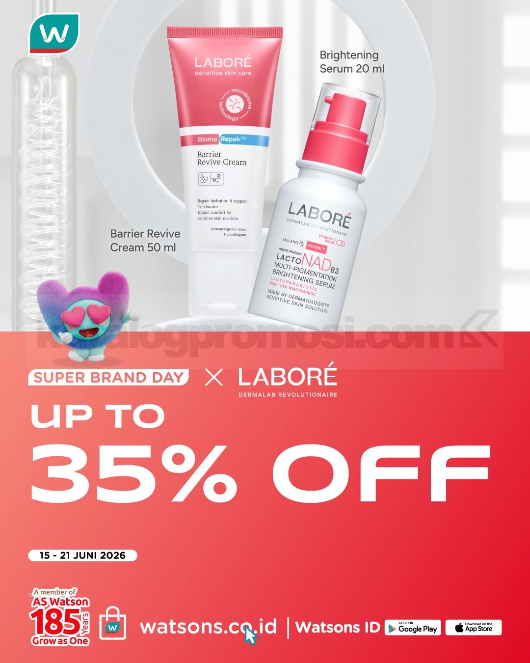 Promo Watsons Super Brand Day Diskon hingga 40% Promo Watsons Super Brand Day Diskon hingga 40% 2