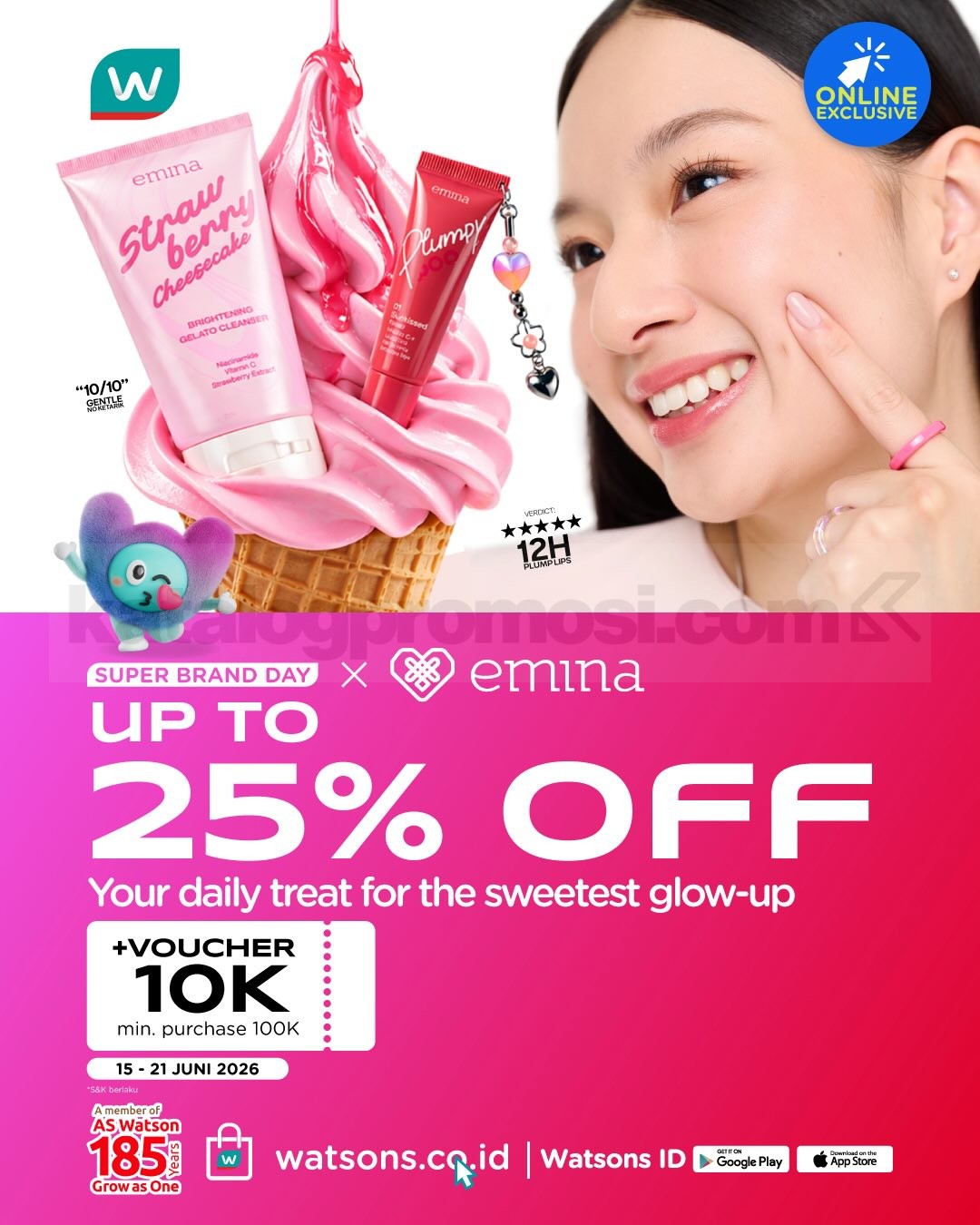 Promo Watsons Super Brand Day Diskon hingga 40% Promo Watsons Super Brand Day Diskon hingga 40% 8