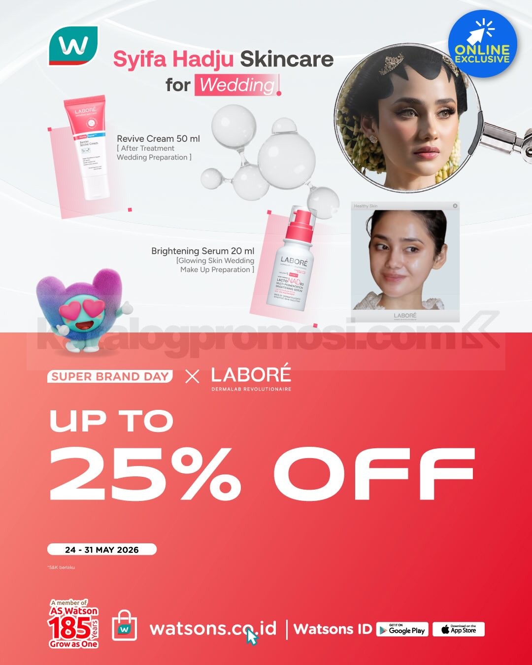 Promo Watsons Super Brand Day Diskon hingga 60% Promo Watsons Super Brand Day Diskon hingga 60% 7