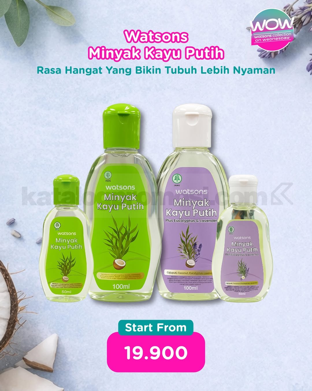 Promo Watsons WOW Diskon hingga 50%