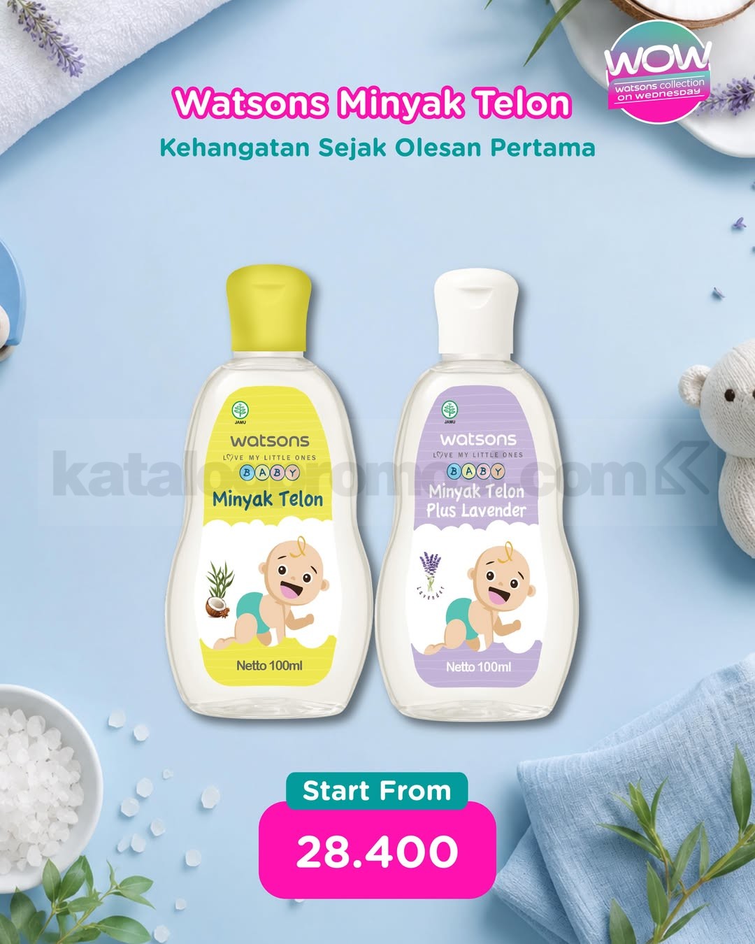 Promo Watsons WOW Diskon hingga 50%