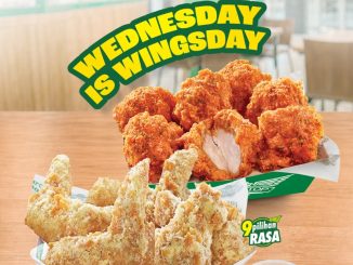 Promo Wingstop Wednesday is Wingsday Beli 5 Gratis 5 dengan 9 pilihan rasa setiap Rabu Juni 2026