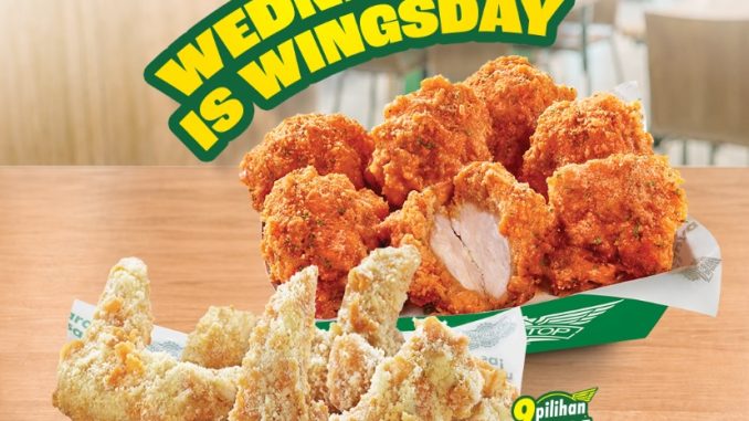Promo Wingstop Wednesday is Wingsday Beli 5 Gratis 5 dengan 9 pilihan rasa setiap Rabu Juni 2026