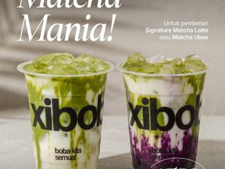 Promo Xiboba Matcha Mania Harga Spesial Mulai Rp. 15.000 untuk menu matcha favorit selama Juni 2026