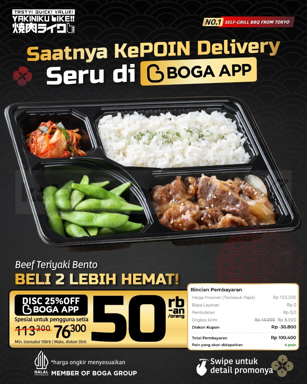 Promo Yakiniku Like Delivery Diskon hingga 50% Promo Yakiniku Like Delivery Diskon hingga 50% 1