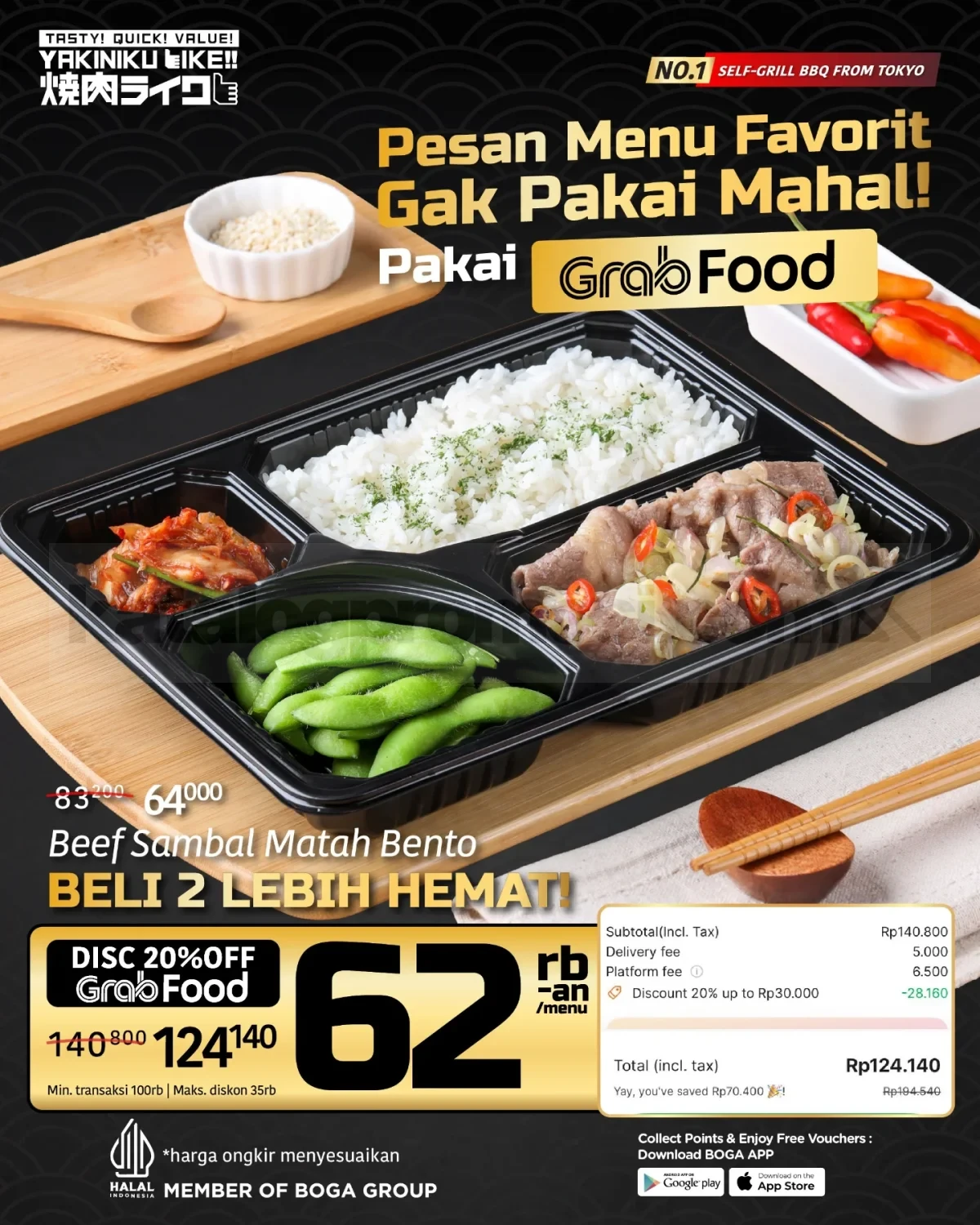 Promo Yakiniku Like Delivery Diskon hingga 50% Promo Yakiniku Like Delivery Diskon hingga 50% 3