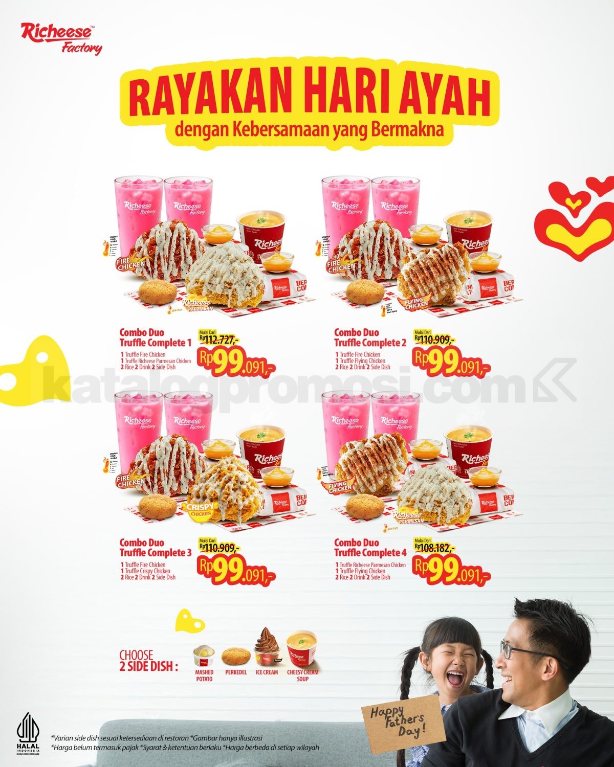 Promo Richeese Father’s Day Combo Truffle Duo Rp 99.091 Promo Richeese Father’s Day Combo Truffle Duo Rp 99.091 1