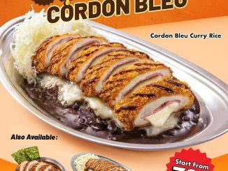 Promo Go! Go! CURRY! NEW Cheesy Cordon Bleu Series mulai Rp. 72.000 dengan Kanazawa Curry Jepang