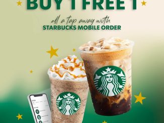 Promo Starbucks Beli 1 Gratis 1 Minuman Grande untuk member melalui reward BOGO beverage