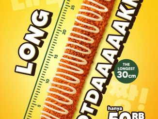 Promo Cupbop X Riverland LONG HOTDAAAAAKK Cuma Rp. 50.000 dengan hotdakk 30 cm dan premium sausage di PRJ