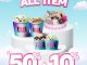 Promo Baskin Robbins Diskon Hingga 50% + Extra 10% & Disc 25% untuk semua menu di seluruh outlet.