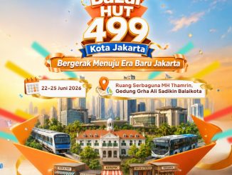 Bazar HUT 499 Kota Jakarta di Balaikota Jakarta bersama 60 UKM binaan Jakpreneur