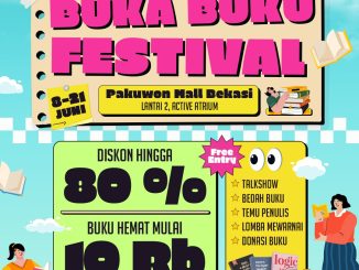 Buka Buku Festival di Pakuwon Mall Bekasi dengan diskon buku hingga 80 persen dan berbagai kegiatan literasi