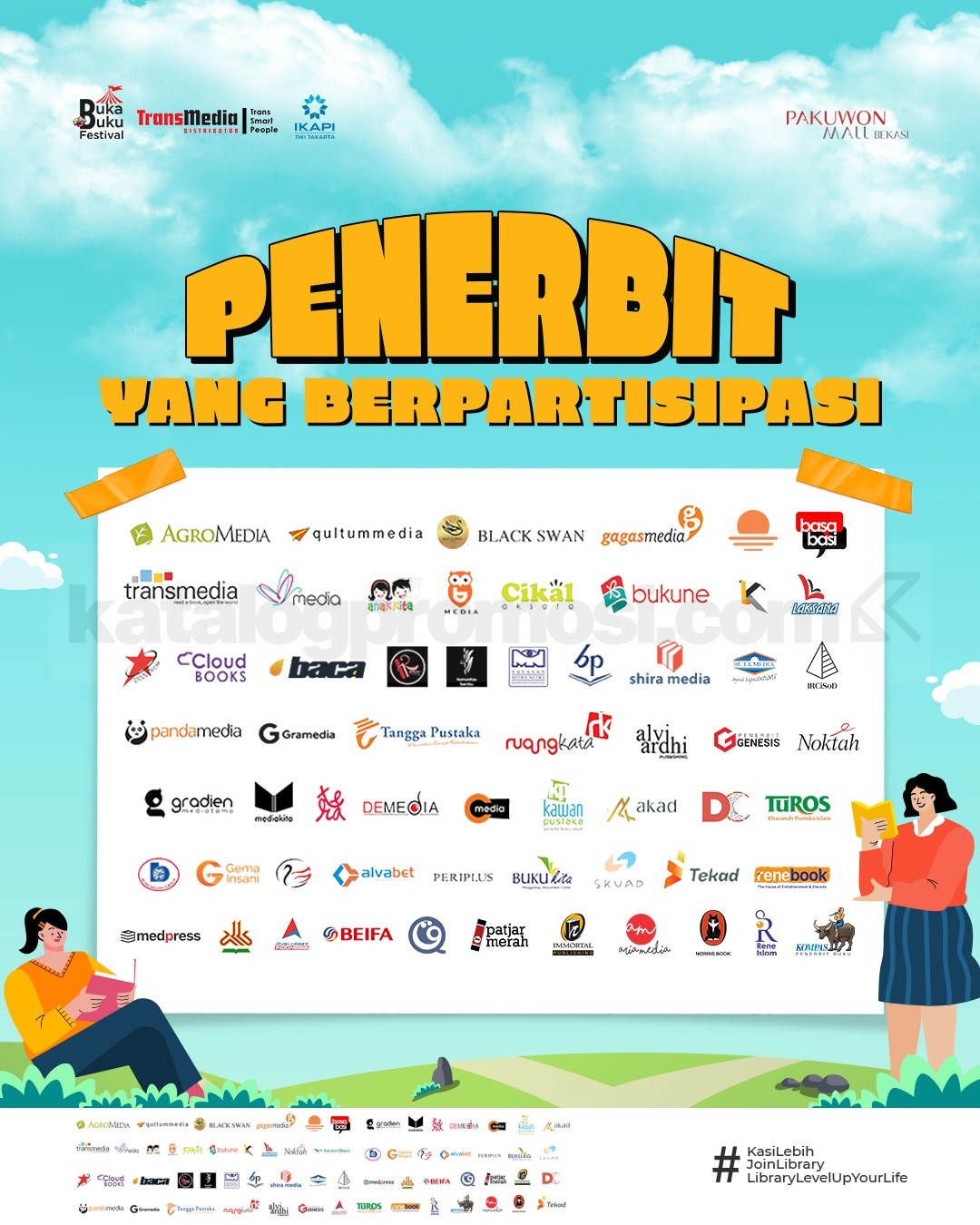 Buka Buku Festival di Pakuwon Mall Bekasi
