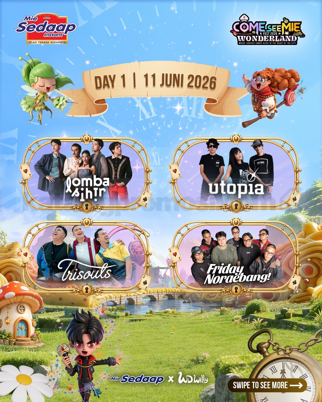 Come See Mie 2026 di Hutan Kota GBK Jakarta Come See Mie 2026 di Hutan Kota GBK Jakarta 2