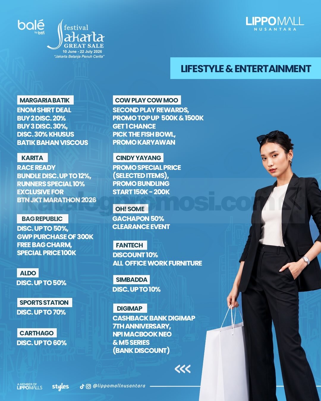 Festival Jakarta Great Sale 2026 di Lippo Mall Nusantara Festival Jakarta Great Sale 2026 di Lippo Mall Nusantara 2