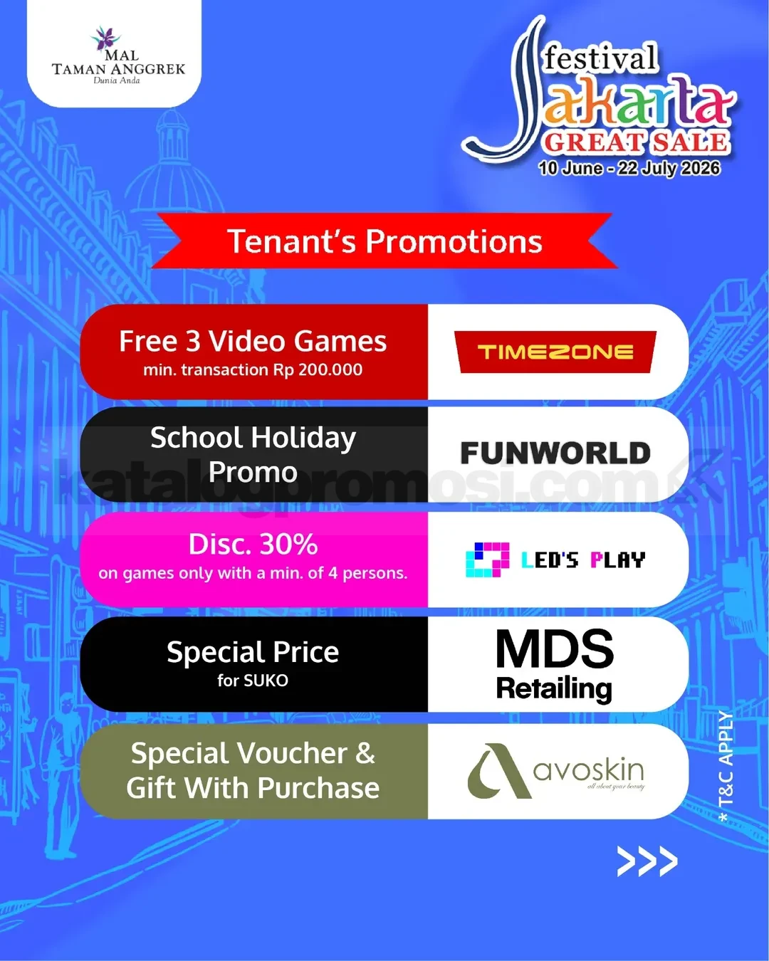 Festival Jakarta Great Sale 2026 di Mal Taman Anggrek Festival Jakarta Great Sale 2026 di Mal Taman Anggrek 1