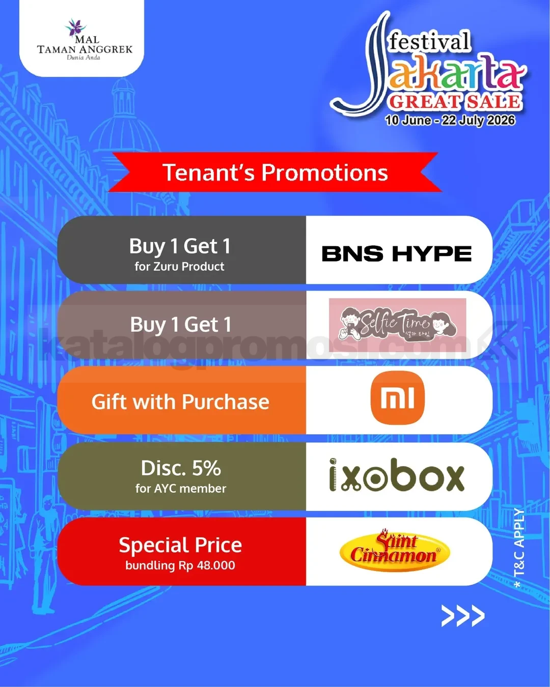 Festival Jakarta Great Sale 2026 di Mal Taman Anggrek Festival Jakarta Great Sale 2026 di Mal Taman Anggrek 3
