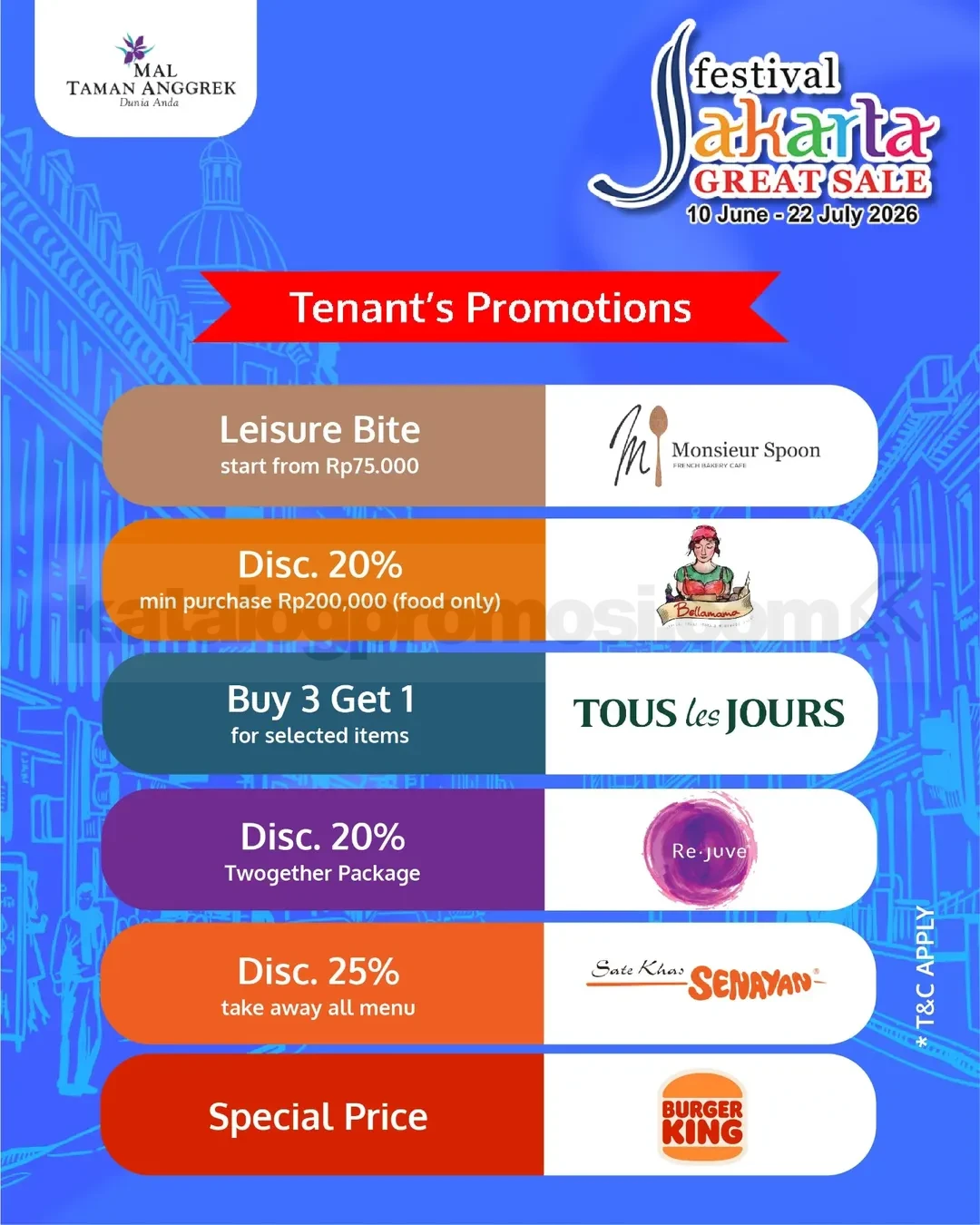 Festival Jakarta Great Sale 2026 di Mal Taman Anggrek Festival Jakarta Great Sale 2026 di Mal Taman Anggrek 5