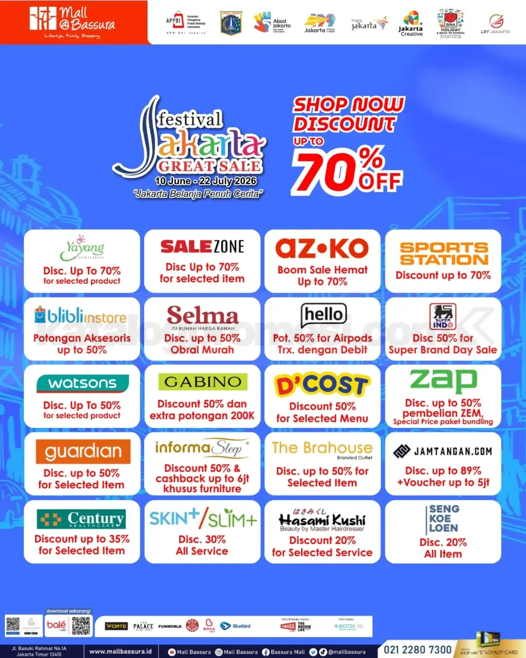 Festival Jakarta Great Sale 2026 di Mall@Bassura Festival Jakarta Great Sale 2026 di Mall@Bassura 1
