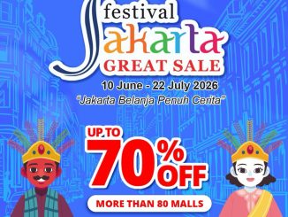 Festival Jakarta Great Sale 2026 di The Park Pejaten dengan diskon hingga 70% dan hadiah AION V Exclusive